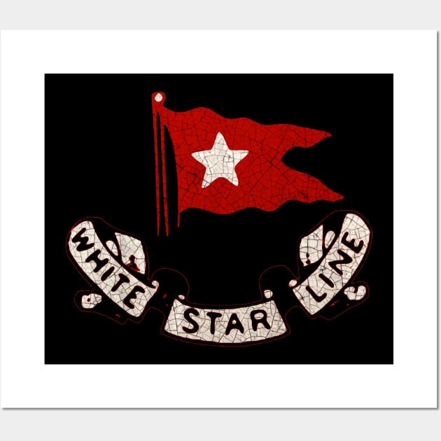 White Star Line Wall Art by Midcenturydave